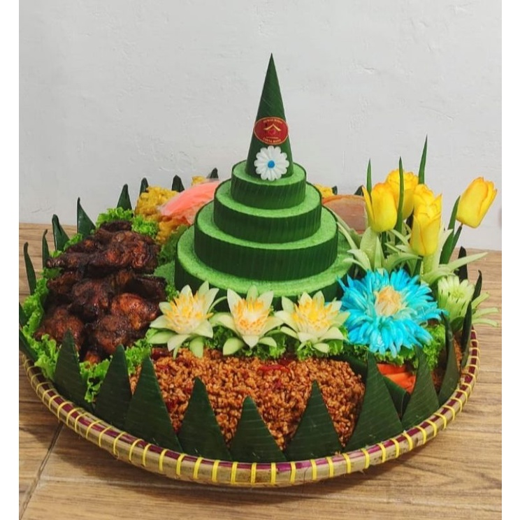 

Tumpeng Nasi Hijau porsi/20