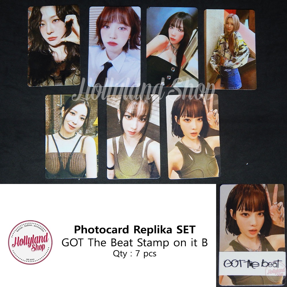 Photocard PC Set GOT The Beat 2sisi Unofficial