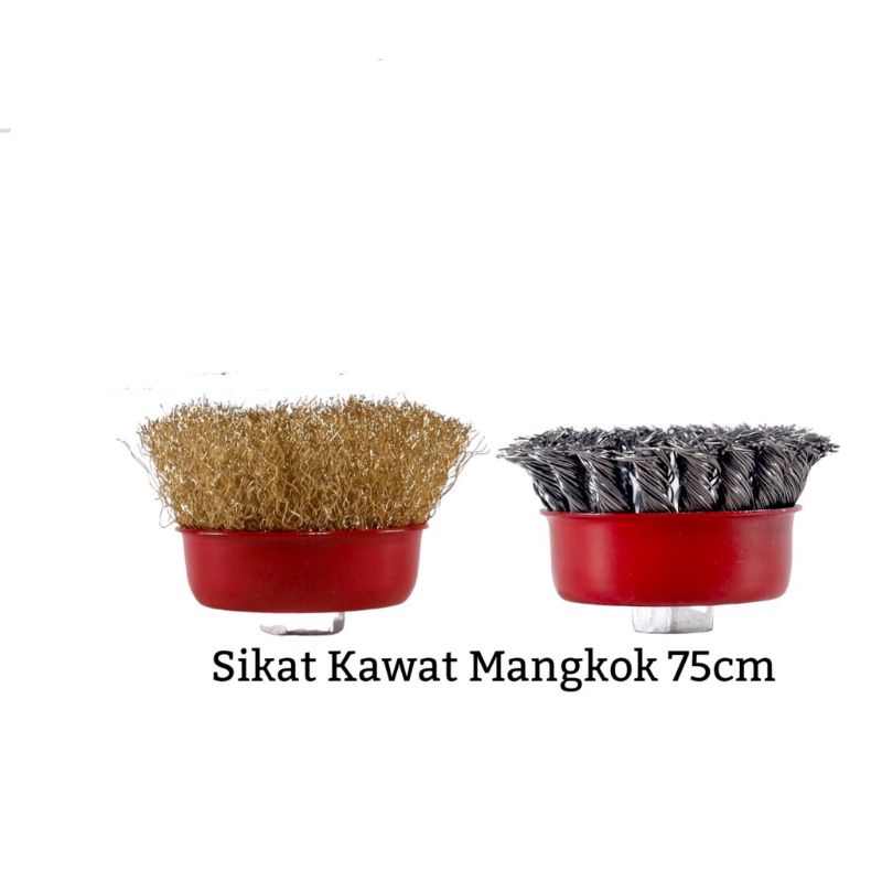 sikat kawat / sikat mangkok 3&quot; (75mm) best quality