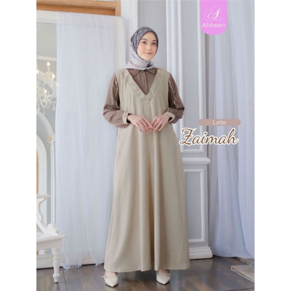 Gamis zaimah afsheen dewasa