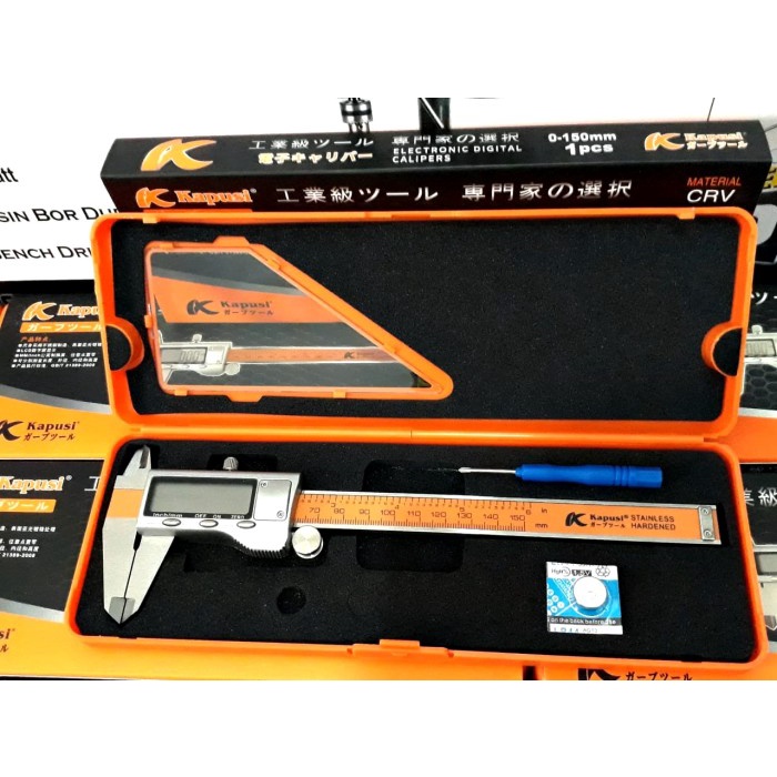 Terlaris Kapusi Digital Caliper Stainless Sigmat Jangka Sorong Industrial