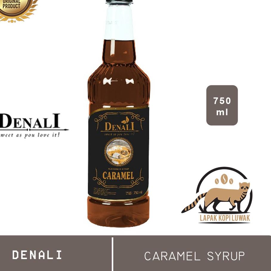 

✧ Caramel Syrup merk Denali ❃