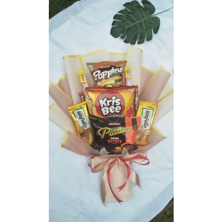 bouquet jajan Bucket jajanan wisuda Bucket ulang tahun Bucket Snack wisuda Bucket Snack ulang tahun