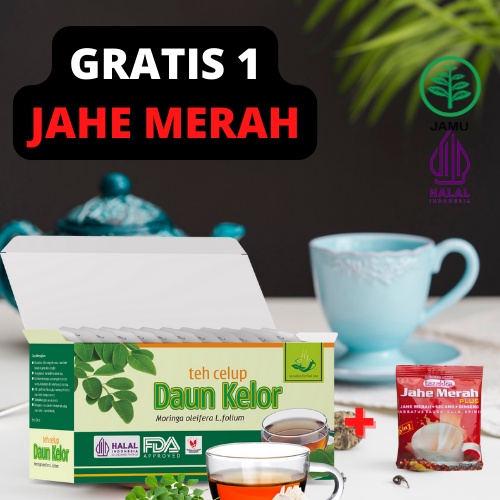 

Herbal mengobati nyeri sendi asam urat rematik dengan teh daun kelor alami berkualitas halal original sudah izin bpom