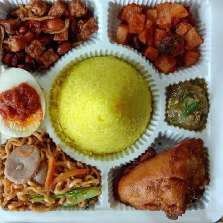 

>D2289) ⭐⭐⭐⭐⭐ Nasi Box Sekat 7 Paket J Enak Halal Murah Dan Higienis