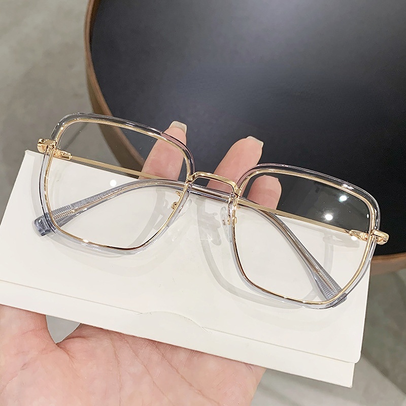 Kacamata Unisex Vintage Anti Radiasi Kacamata Anti-Biru Dan Anti-Letih Kacamata Anti Radiasi Untuk Pria Wanita Eyeglasses