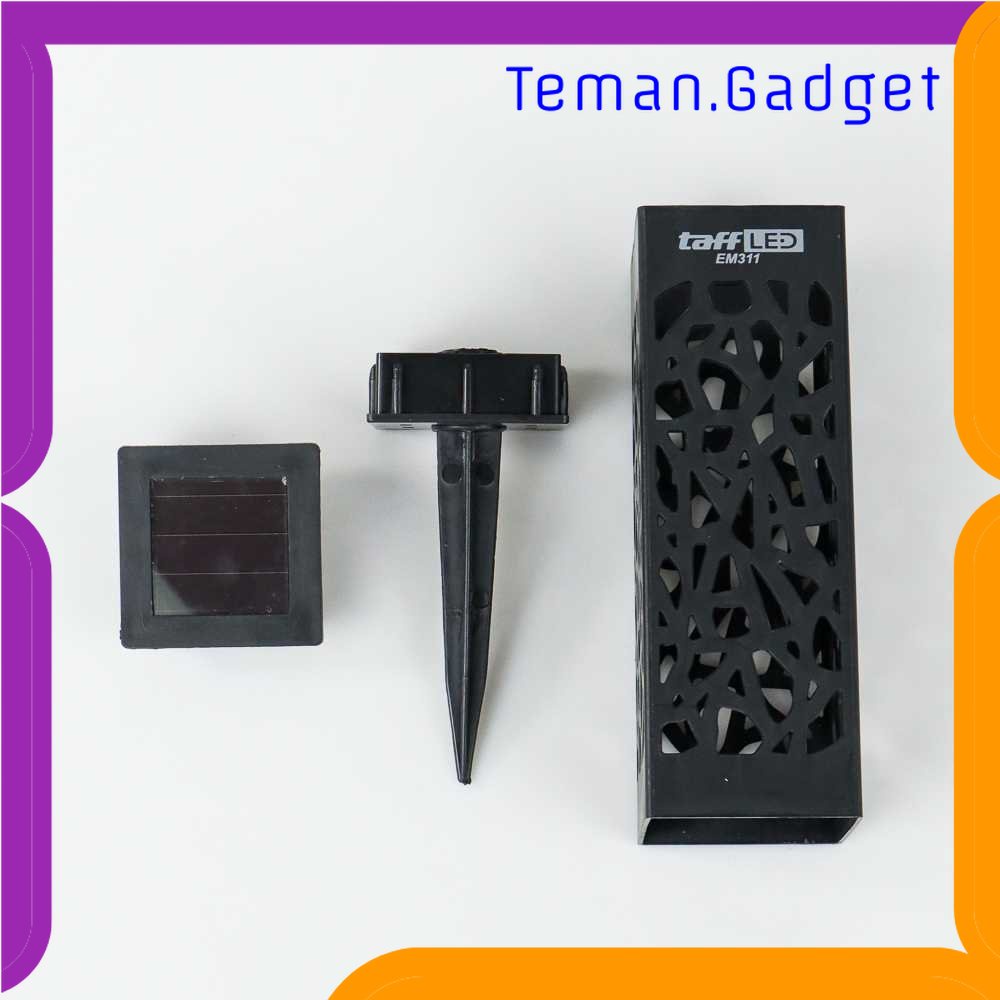 TG-LMP TaffLED Lampu Taman Hias Tancap Ground Plug Solar IP44 Warm White - EM311