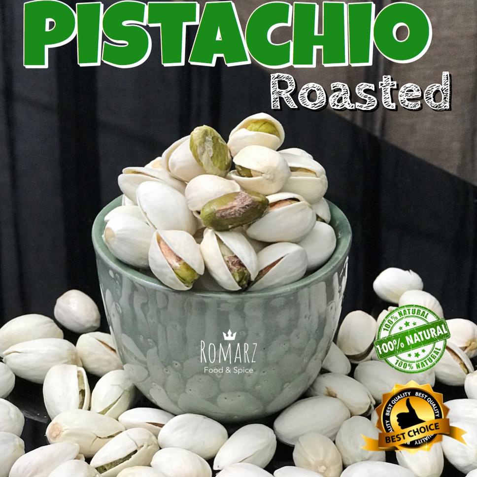 

Y21 Pistachio Roasted 200g Kacang Pistachio Panggang Kacang Pistachio Oven BEST SELLER ト