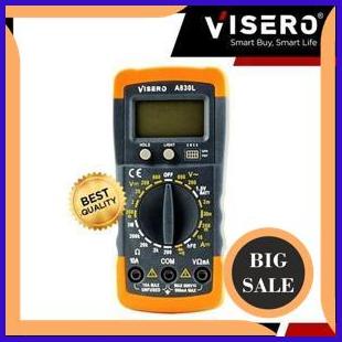 perkakas Visero Multitester Digital Multimeter Avometer A830L 1F3BZ3