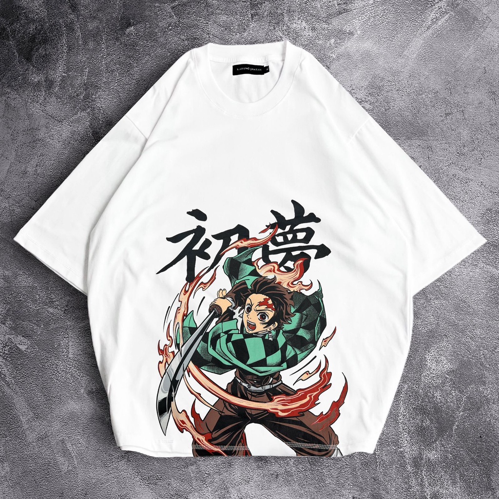 [Oversize] BAJU KAOS OVERSIZE / OVERSIZE T-SHIRT &quot;tanjiro&quot;