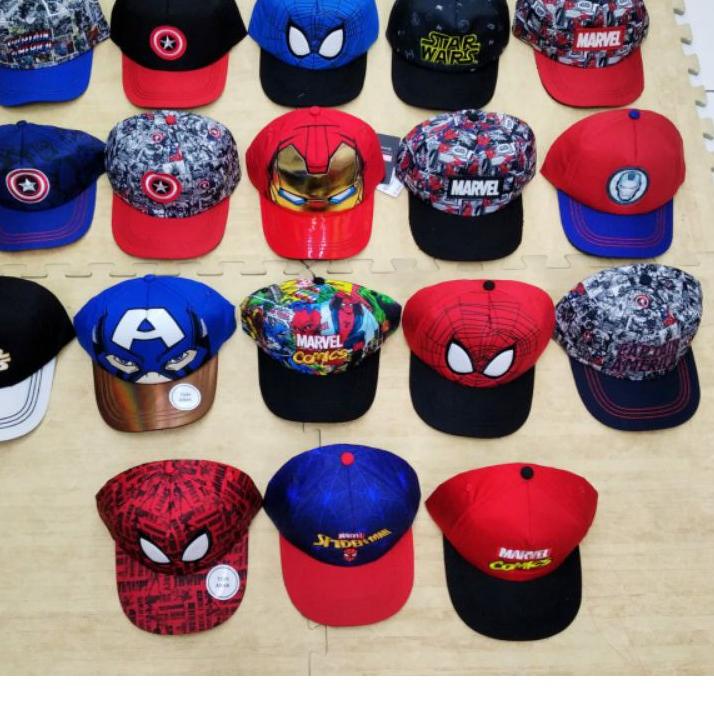❀ TOPI ANAK MARVEL ORI FULL TAG ➹