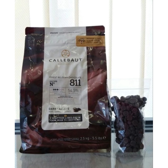 

Callebaut callet 54,5% repack 100gr