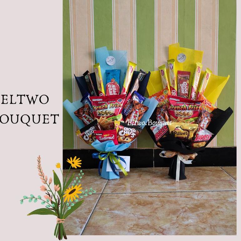 

F36 buket jajan / buket snack part 1 CUCI GUDANG ね