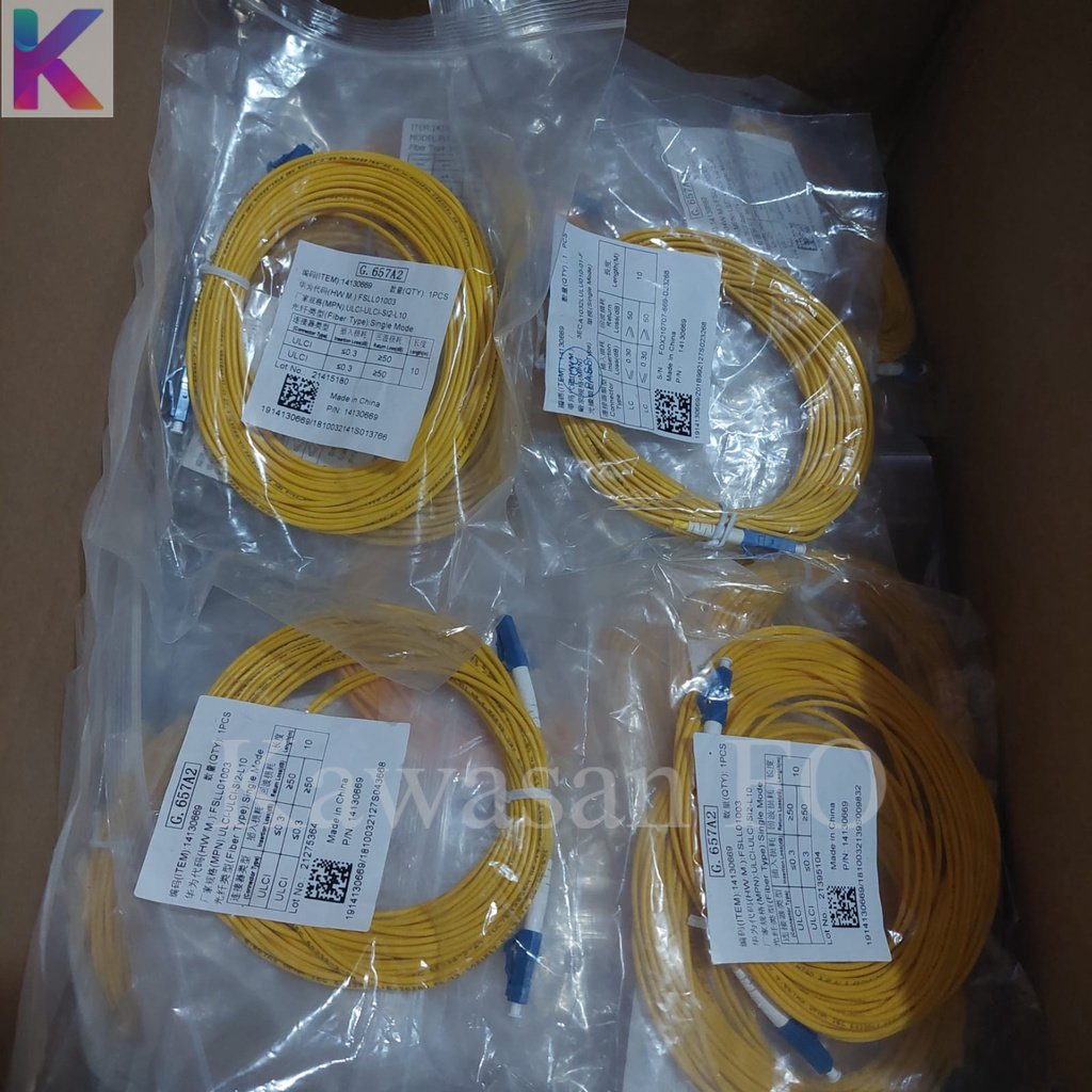 Kabel Patchord / Patchcord LC- LC 10 Meter 2mm Simplex Pabrikan