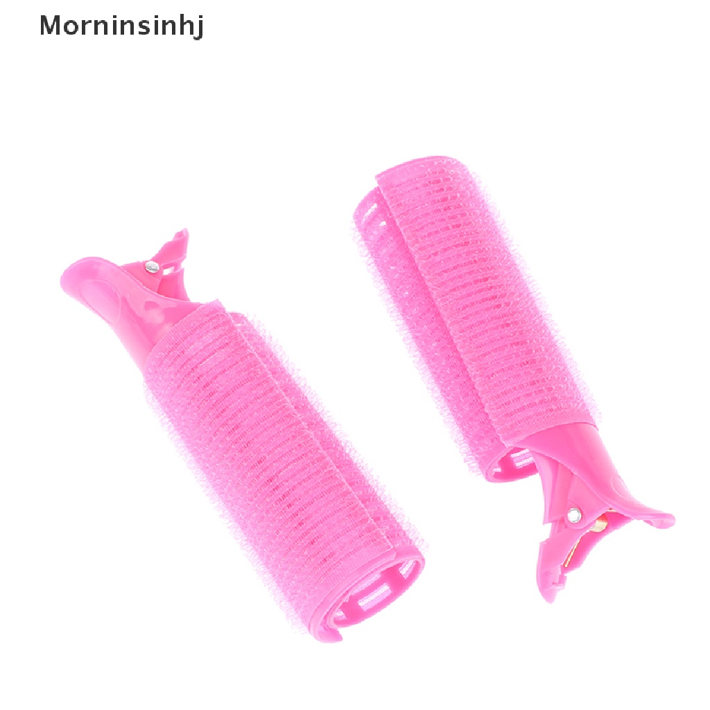 Mornin 2pcs Magic Curlers Self-adhesive Curling Rambut Malas Curling Tabung Alat Salon id