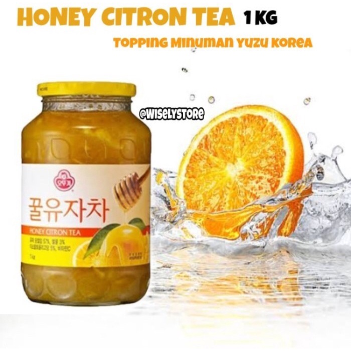 

Selai Buah Jeruk Yuzu Lemon Citrun Madu Korea Ottogi Honey Citron Tea