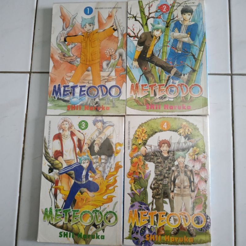 [ORIGINAL] KOMIK METEODO 1-4 BY SHII HARUKA