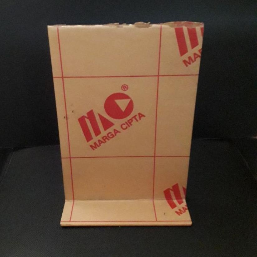 

Special Now TEMPAT / TENT HOLDER / TENT CARD AKRILIK DISPLAY 2 SISI A5