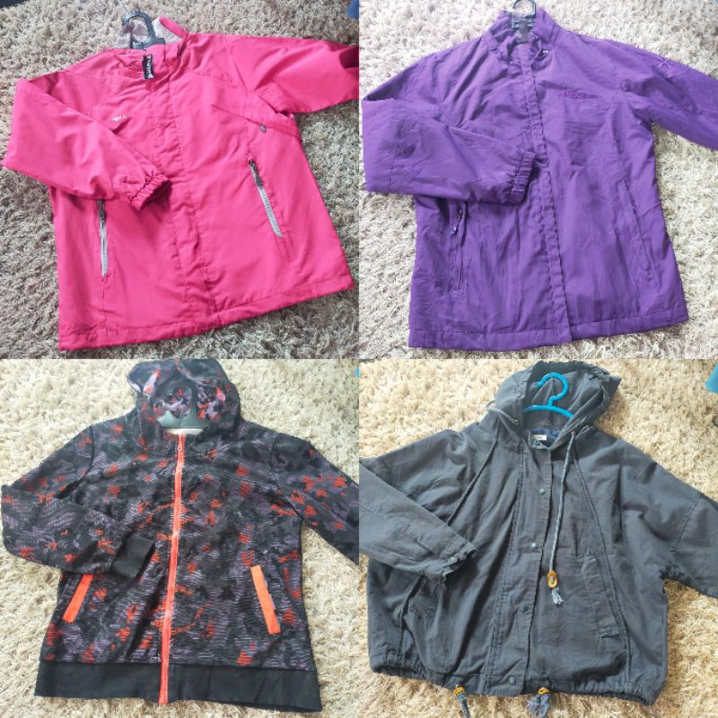 thrift jaket parasut/jaket gunung/jaket outdoor