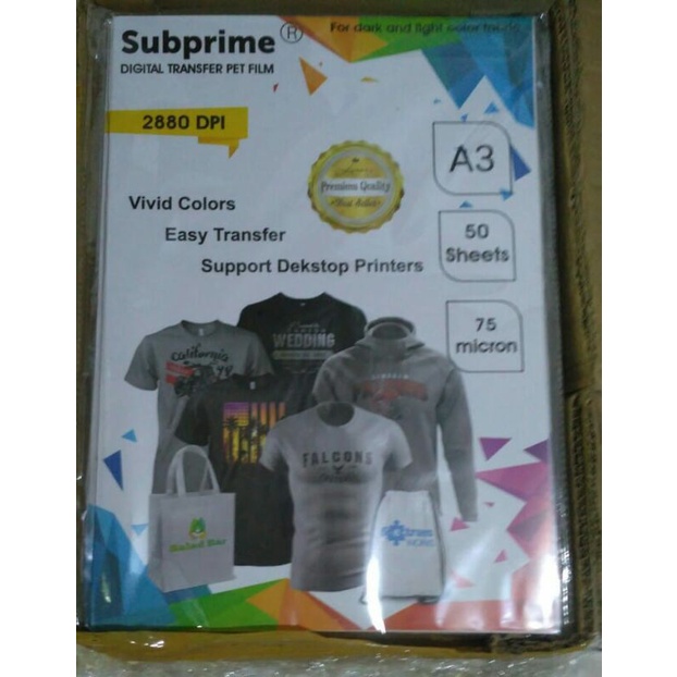 pet film dtf A3