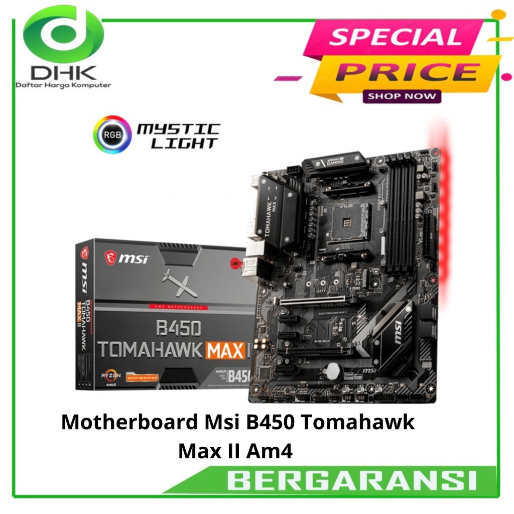 Motherboard Msi B450 Tomahawk  Max II Am4