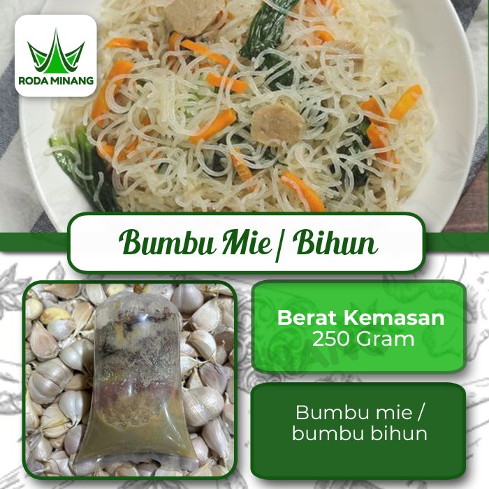 

Bumbu Putih Mie Bihun Bumbu Giling Jadi Basah Campur Halus Segar Instant 250 Gram