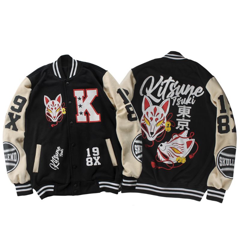 Jaket Varsity Pria Wanita Jacket Baseball Original