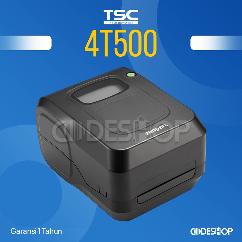 Printer Barcode TSC ZENPERT 4T500 Cetak Label 2 in 1 Mode 203 DPI USB