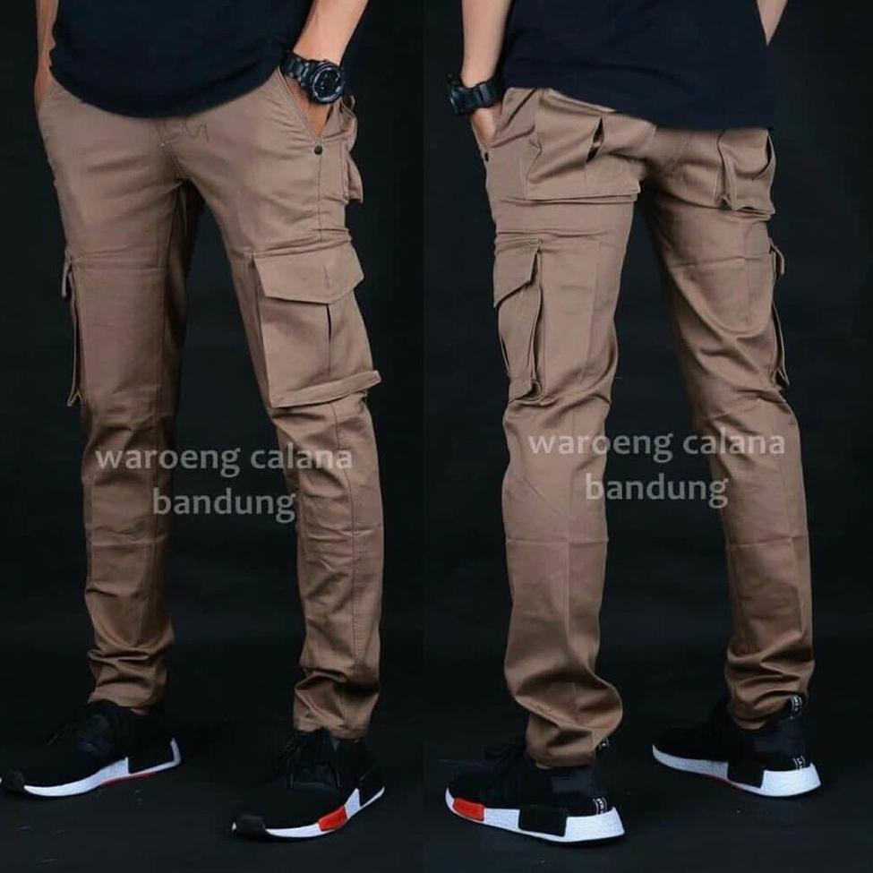 Harga Termurah CELANA PDL PANJANG PRIA SLIMFIT  CELANA KARGO CARGO KATUN TWILL PREMIUM CELANAN GUNUN