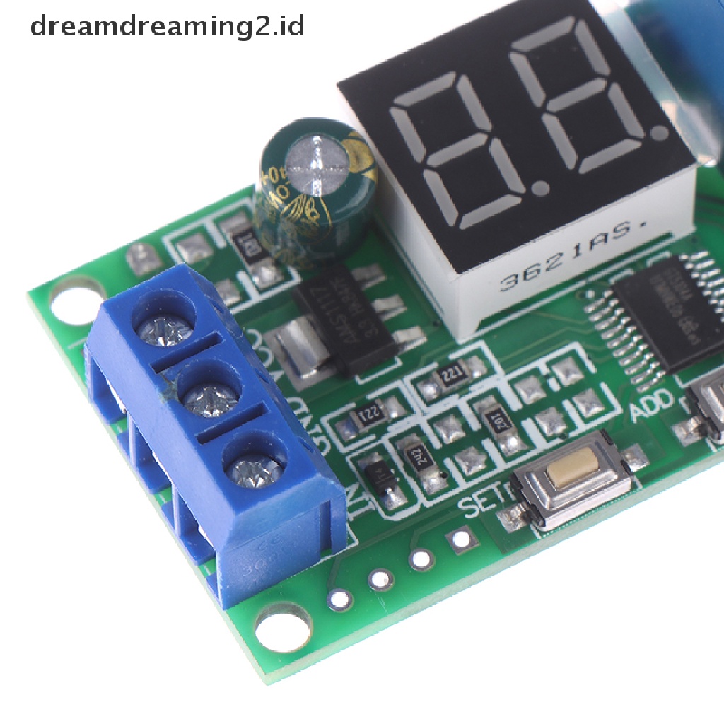 (dream) Digital time infinite delay switch timer relay Modul dc5v12v24v.