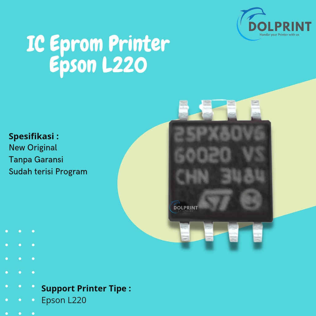 IC Eprom Epson L220, IC Counter L220, IC Reset Epson L220, Resetter Printer Epson L220