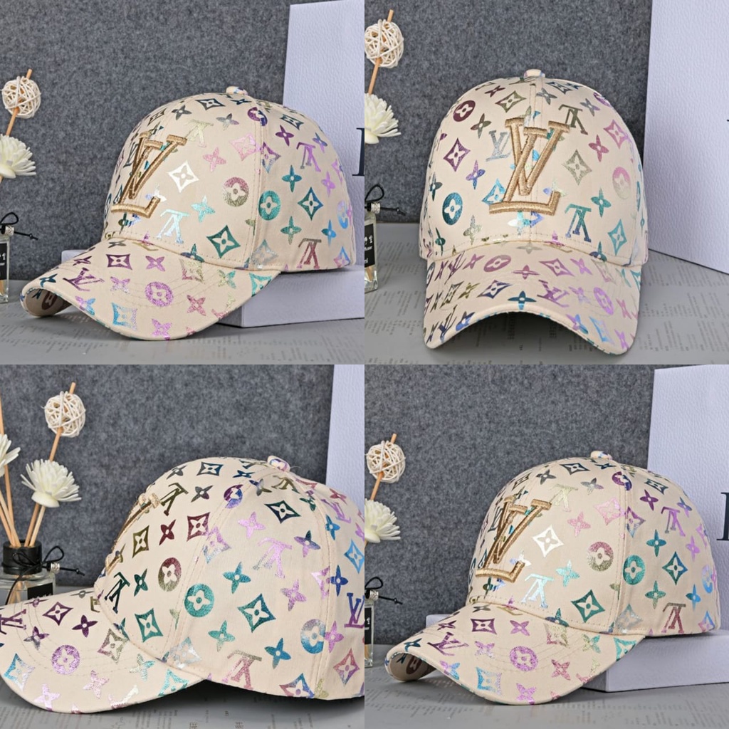 Topi Baseball Fashion wanita pria elegan high quality cotton impor