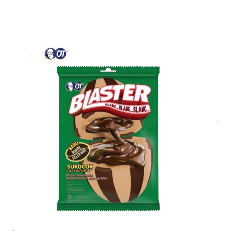 

Blaster Sukocok Coffee Coklat Candy 125 gr Permen Susu Kopi Cokelat