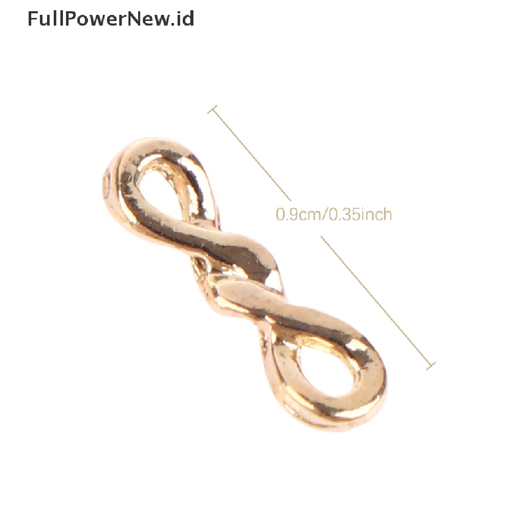 Power 10/20Pcs Rantai Logam Emas Perak Jepang Korea Nail Art Dekorasi DIY Alat Kuku ID