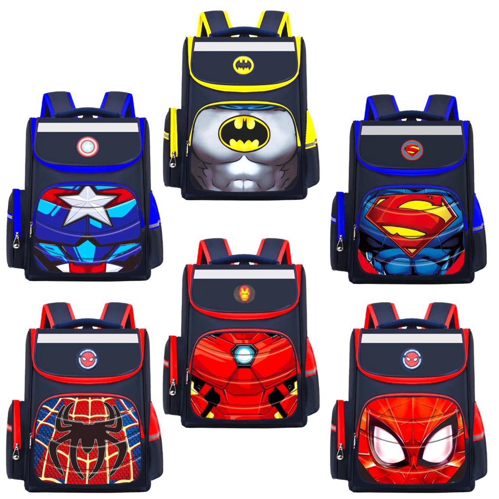 NEW TAS RANSEL ANAK SEKOLAH IMPORT SD 3D 00400-00405