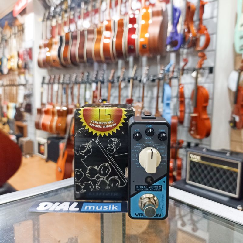 Valeton Coral Verb II /Verb 2 Digital Modeling - Efek Gitar Valeton