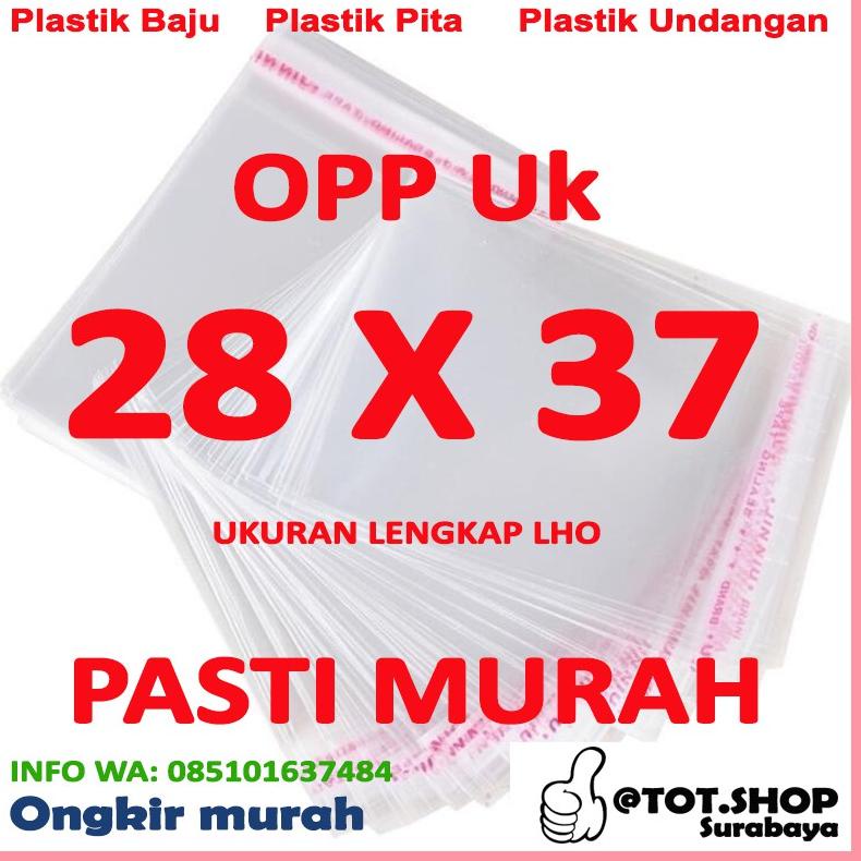 

X91 OPP LEM PLASTIK KACA 28 X 37 baju, kaos, kemeja, celana (Isi 100 Lembar) BIG PROMO ⇕