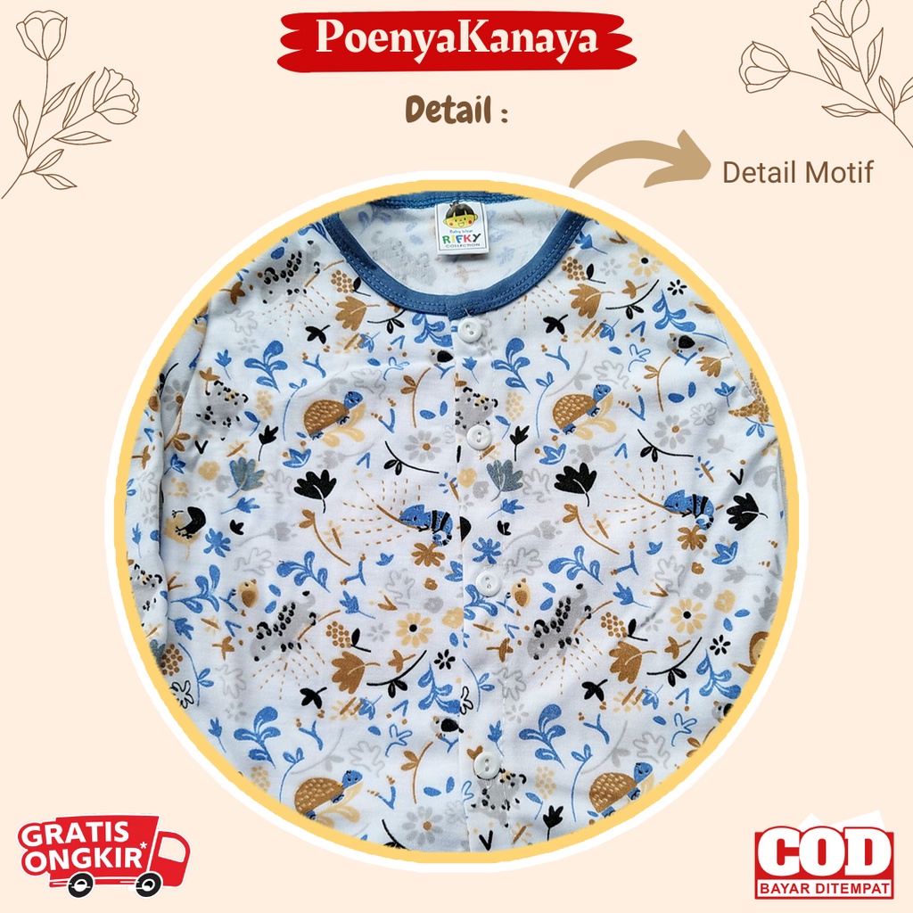 Setelan Baju Bayi Piyama Bayi Panjang Perempuan Celana Polos KOALA RIFKY 6-18 bln SPY59