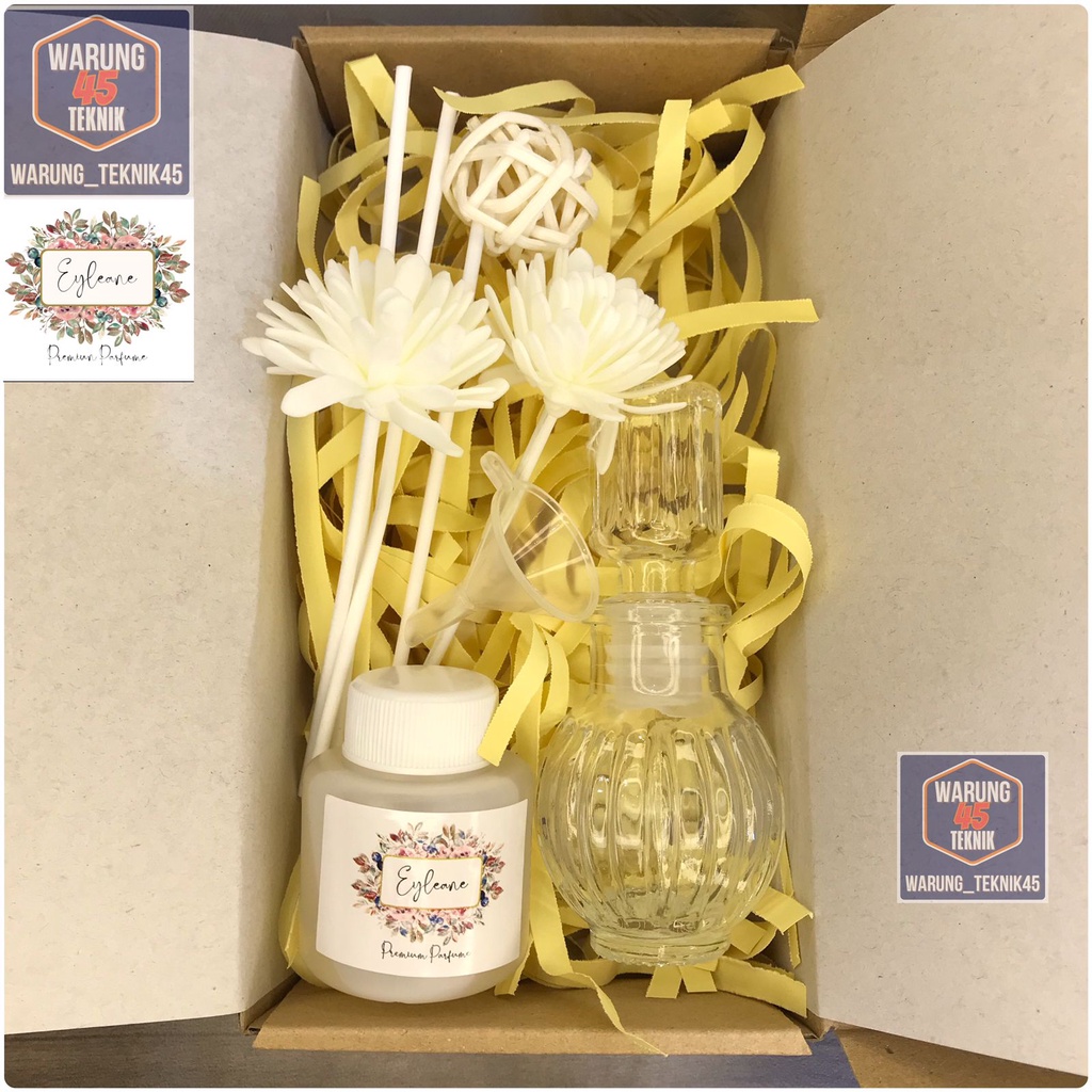 Reed diffuser pengharum ruangan toilet Eyleane Elegant