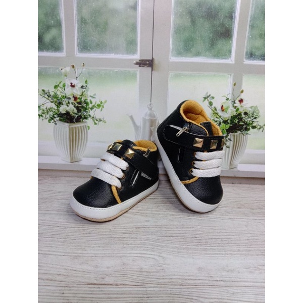 Sepatu Bayi anak Laki-laki usia 0-12 bulan / Sepatu Prewalker anak bayi / sepatu boot / sepatu casual