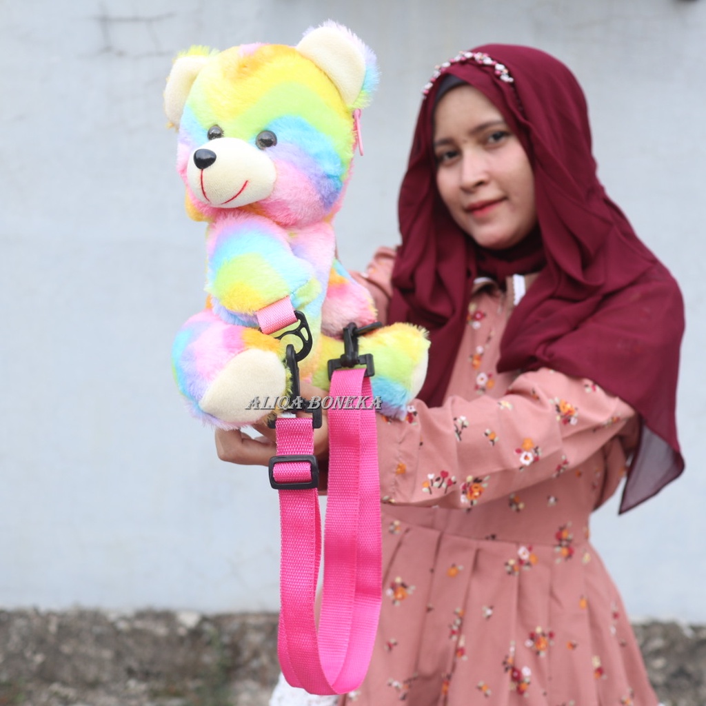 boneka tas selempang bear full badan//termurah//bisa COD//gratis ongkir