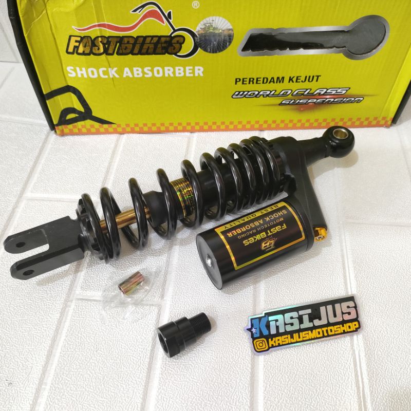 shockbreaker shock fastbikes copy yss gseries gplus uk 325&310 pnp Scoopy beat vario mio hitam gold