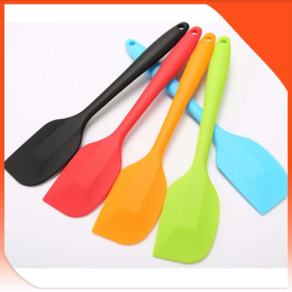 ~ PIYOSHI08 ~ Spatula Silikon Full Color Food Grade Alat Masak Tahan Panas PD149