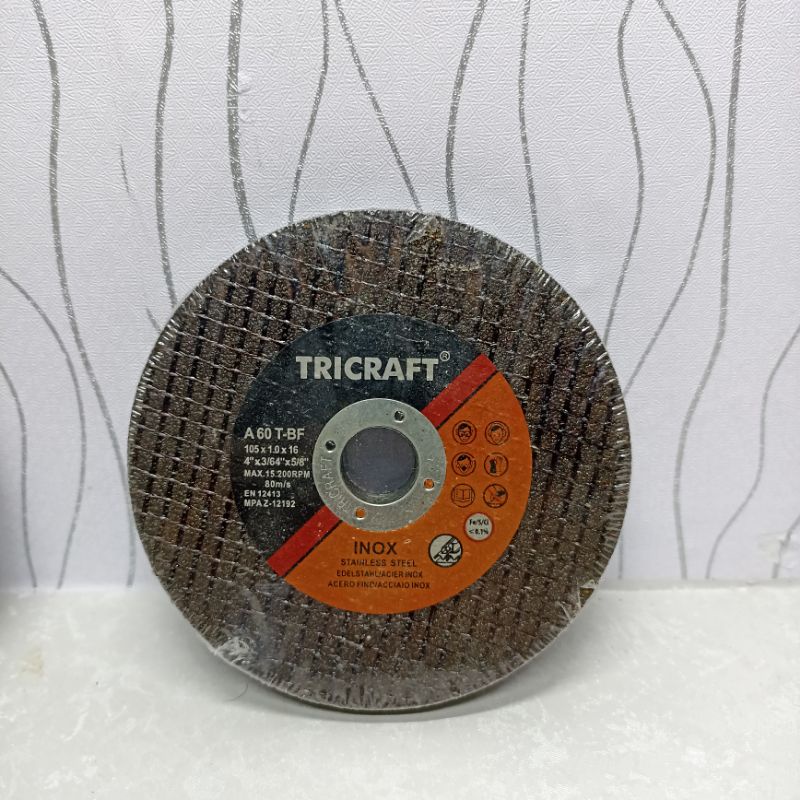 TRICRAFT MATA BATU GERINDA POTONG CUTTING 4X1 TAJAM MURAH