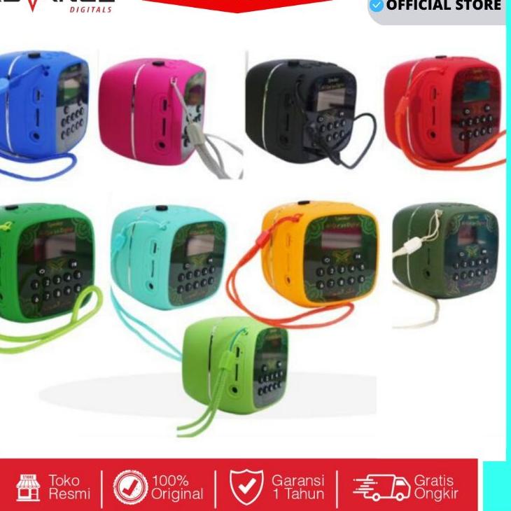 ✶ Speaker murottal Al quran RHIMOA V600 bluetooth ➲