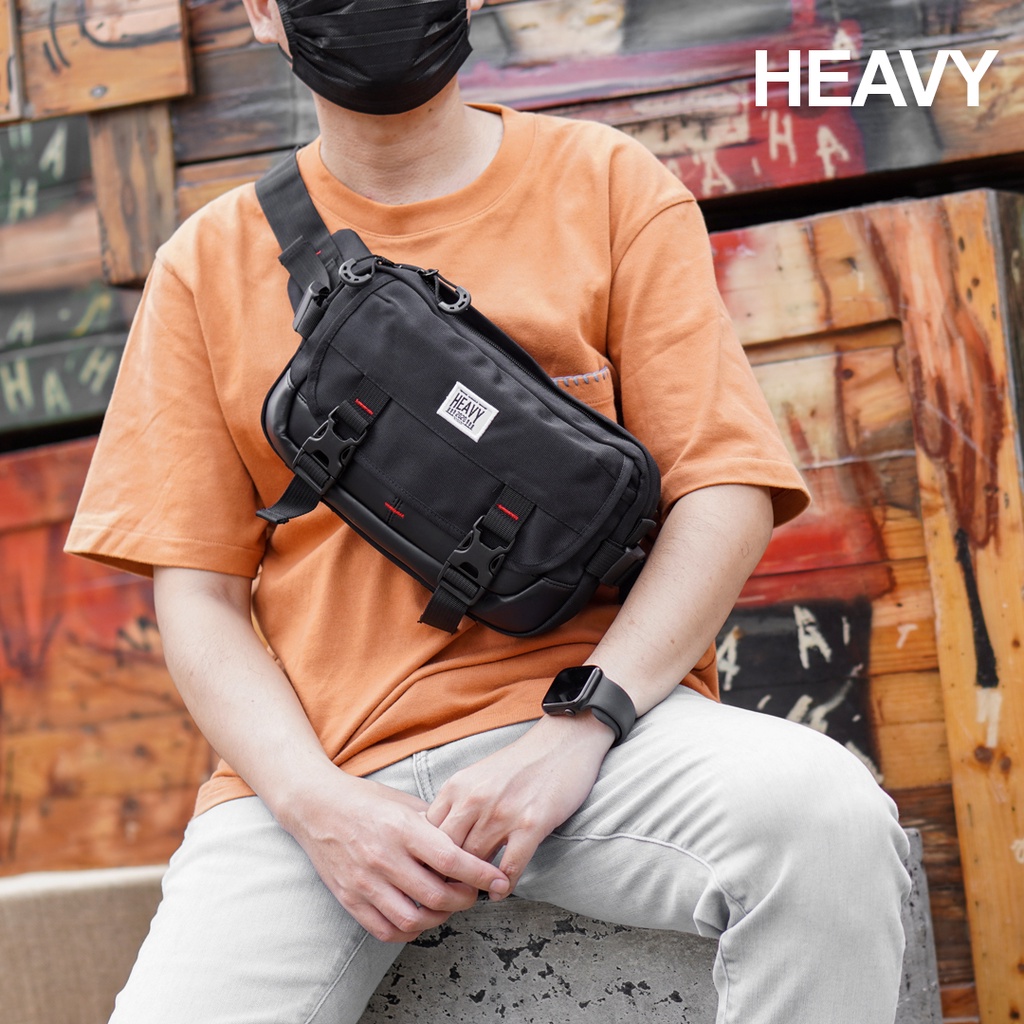 Heavy Terminator Glad Tas Waistbag Pria - Tas Pinggang Pria