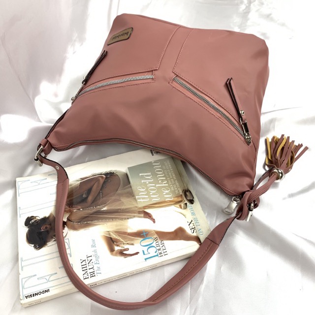 Tas Hobo Bahu Tote Bag Fashion Wanita Casual dan Elegan Amelia