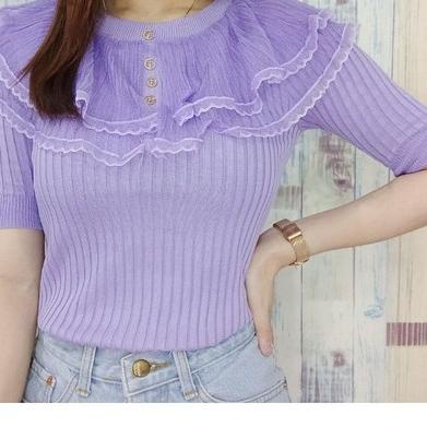 ☎ 3797 & 3798 ANDRIANA KNIT TOP IMPORT QUALITY BC ➹