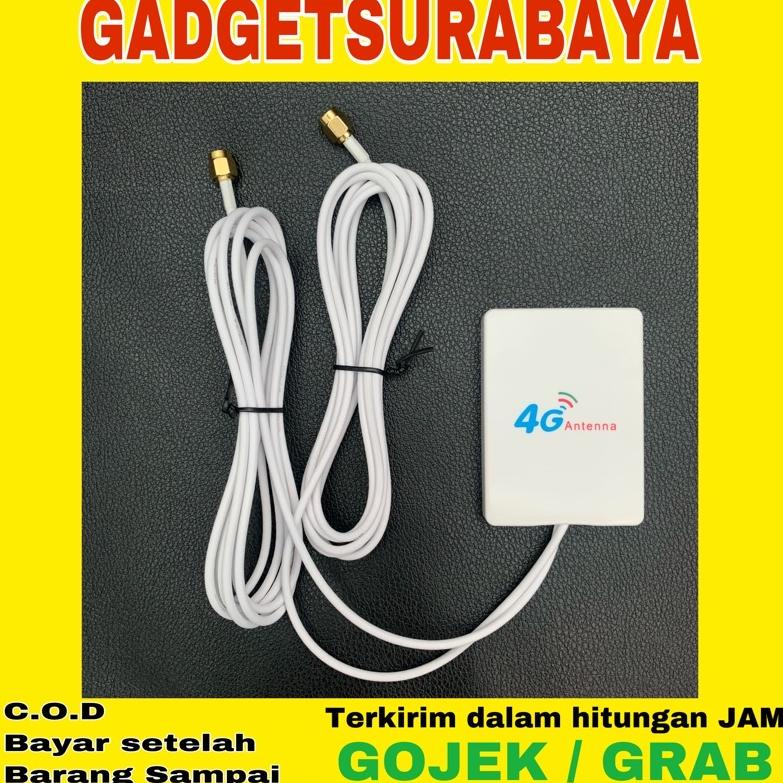 ➭5t Terbatas✦ Antena Modem Eksternal 4G 3G 28dBi untuk memperkuat signal modem orbit star 2 orbit st