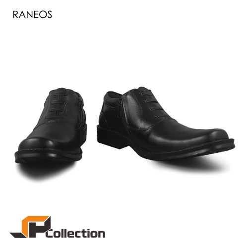 JAFERI PDH 02 RESLETING Sepatu Kantor Pantofel Kulit Sapi Asli Untuk Kerja Ukuran Big Size 39 - 47